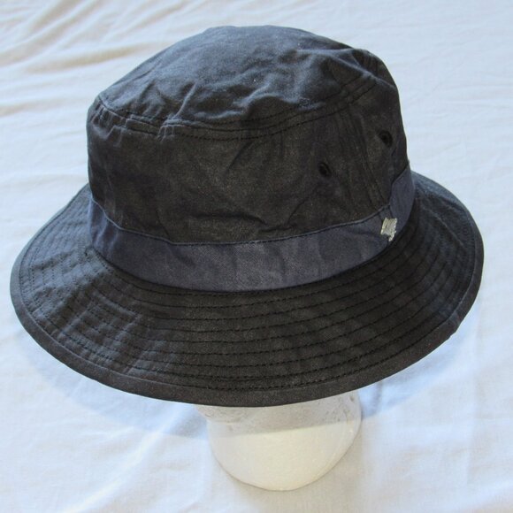 Peter Grimm Distressed Blue Wash Bucket Hat Cap One Size - Picture 1 of 5